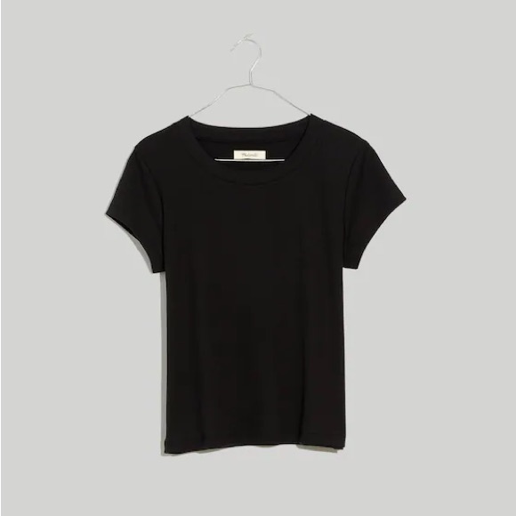Supima Rib Tee - Picture 1 of 6